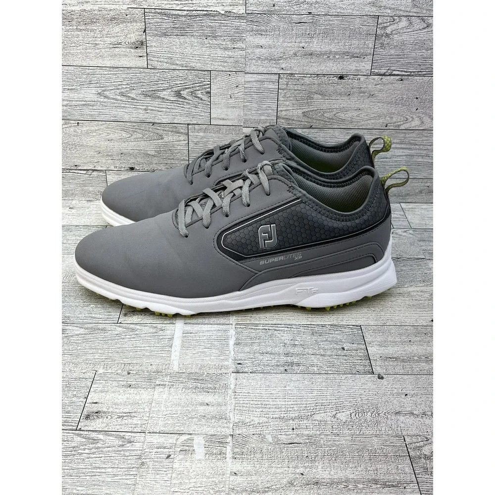 FootJoy SuperLites XP Golf Shoes Mens 7 Medium Lightweight Performance Waterproo